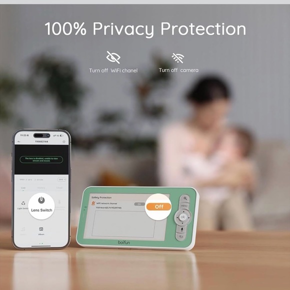 Smart Baby Monitor with Camera - Picture 6 of 7